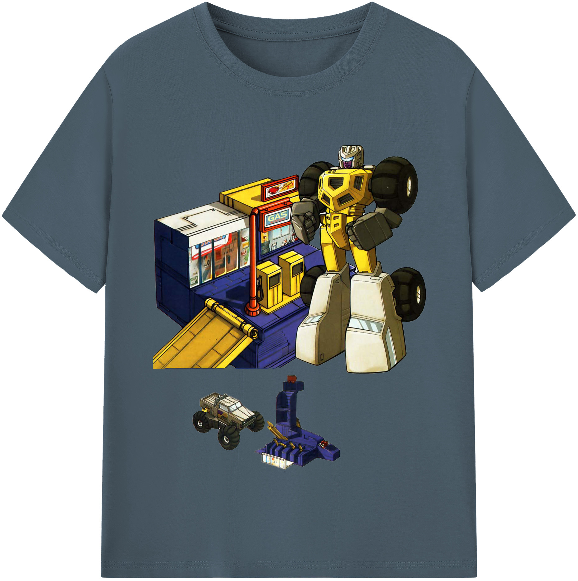 （画像用）  綿100％半袖Tシャツ（フロントプリント）